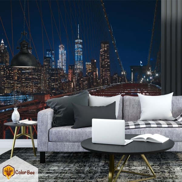 Fototapetai "New York during night" Fototapetai | Colorbee.lt